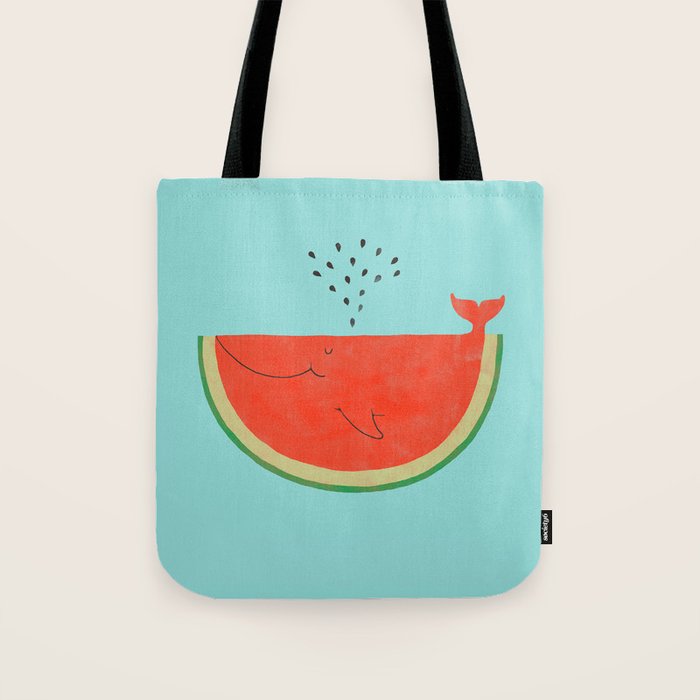 Don't let the seed stop you from enjoying the watermelon Tote Bag Gallery Image 1