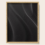 Minimal curves II Serving Tray Gallery Image 1