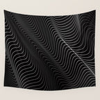 Minimal curves II Wall Tapestry Gallery Image 4