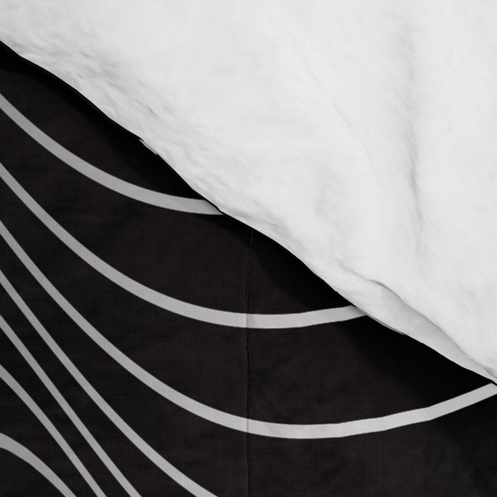 Minimal curves II Comforter Gallery Image 4
