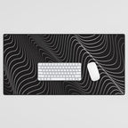 Minimal curves II Desk Mat Gallery Image 1