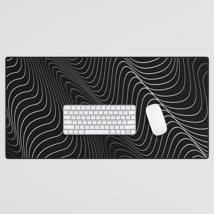 Minimal curves II Desk Mat Gallery Image 1