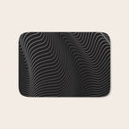 Minimal curves II Bath Mat Gallery Image 1