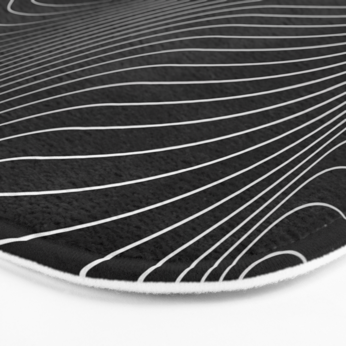 Minimal curves II Bath Mat Gallery Image 3