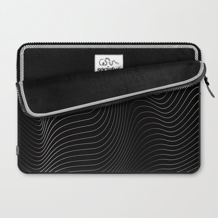 Minimal curves II Laptop Sleeve Gallery Image 2
