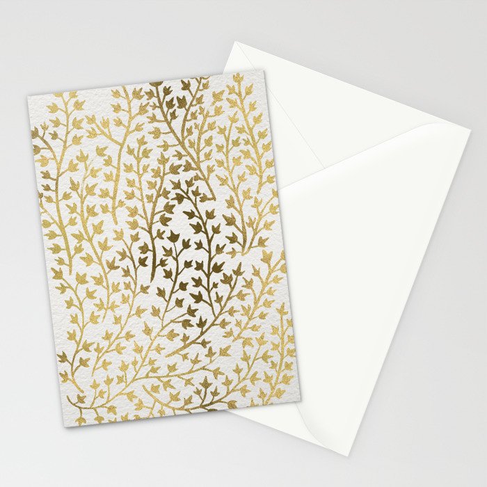 Gold Ivy Stationery Card Gallery Image 2