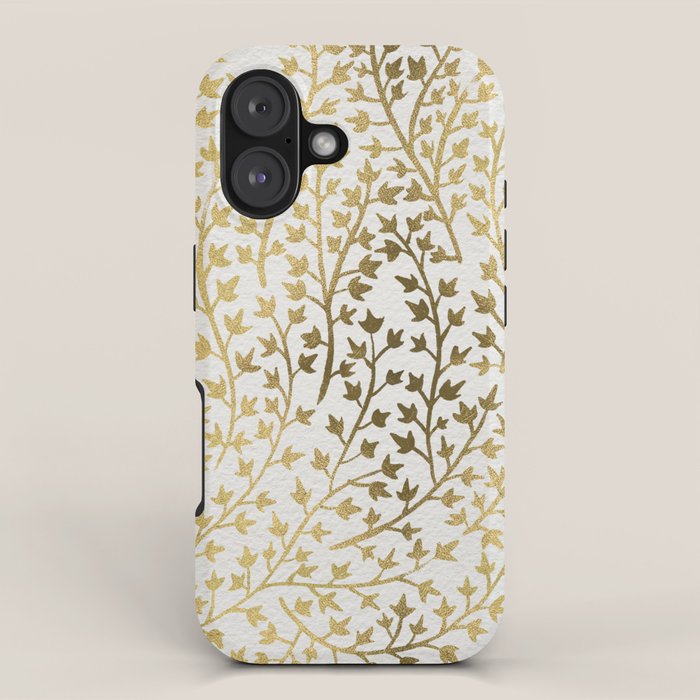 Gold Ivy iPhone Case Gallery Image 1