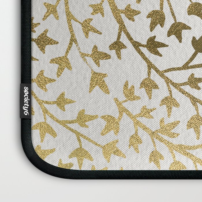Gold Ivy Laptop Sleeve Gallery Image 3