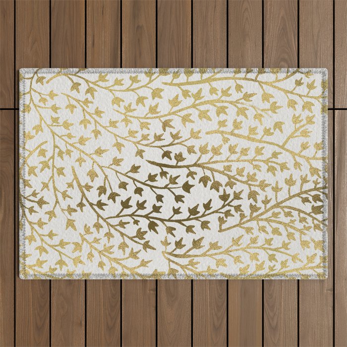 Gold Ivy Outdoor Rug Gallery Image 1