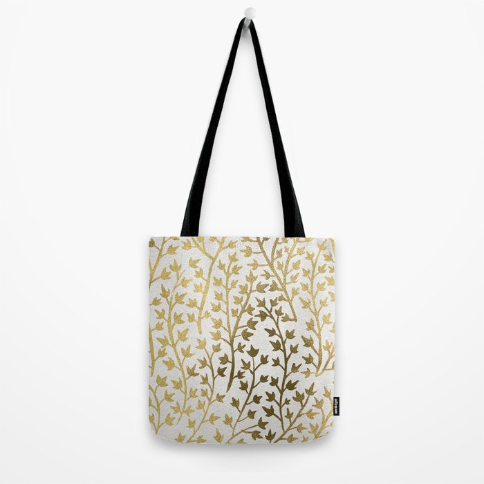 Gold Ivy Tote Bag Gallery Image 2