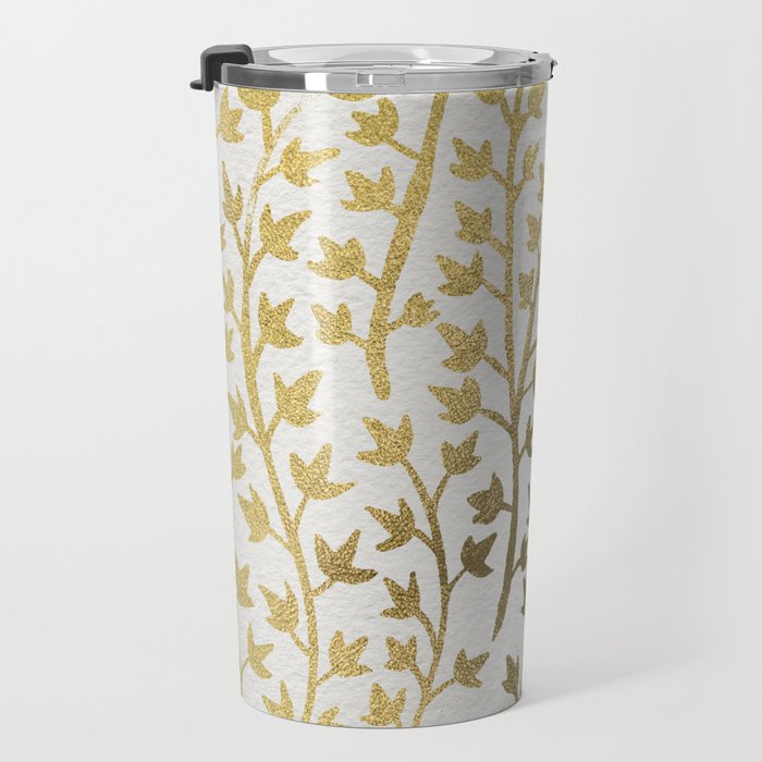 Gold Ivy Travel Mug Gallery Image 3