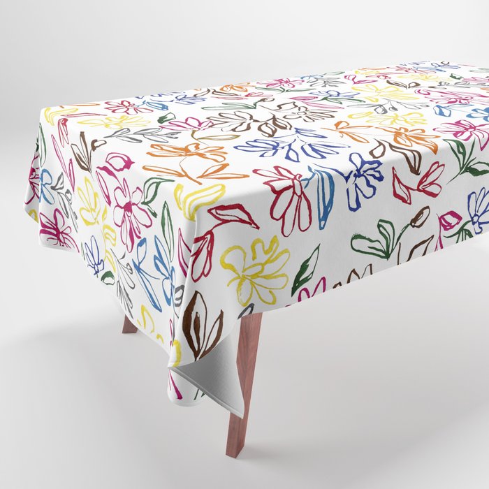 Picasso Dancing Flowers Tablecloth Gallery Image 1