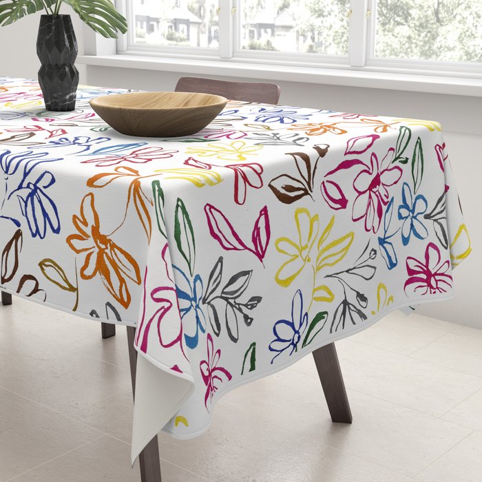 Picasso Dancing Flowers Tablecloth Gallery Image 3