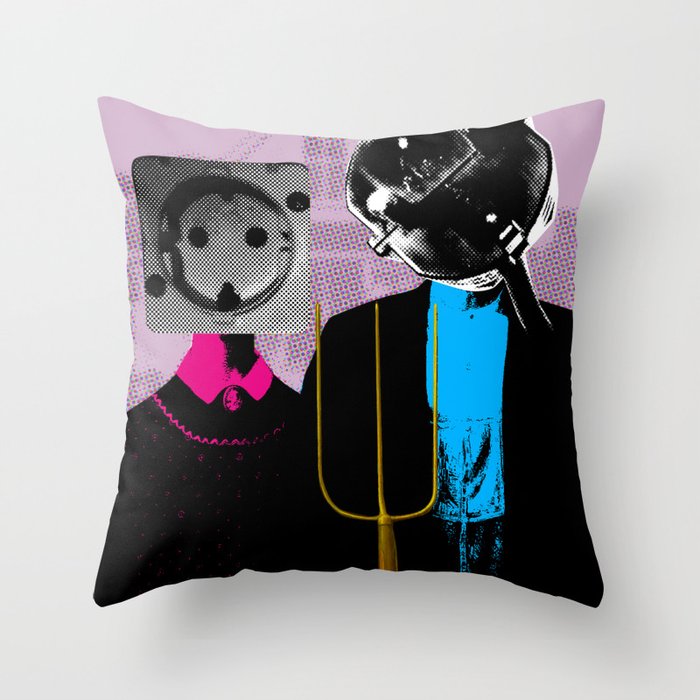 American Gothic - Plug & Play Throw Pillow Gallery Image 6
