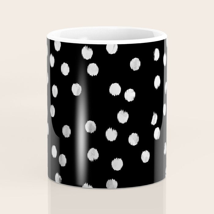 White Dots Coffee Mug Gallery Image 4