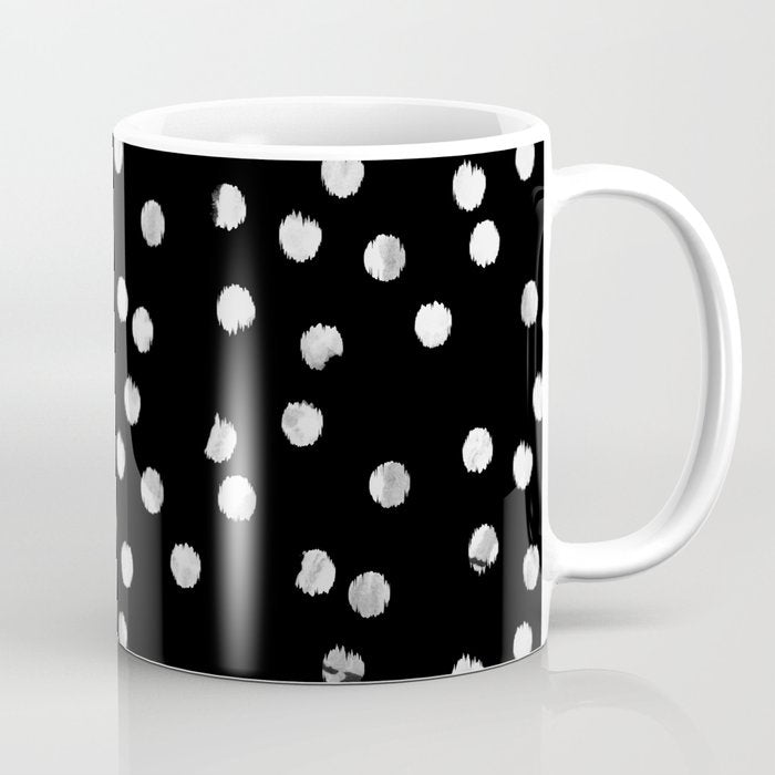 White Dots Coffee Mug Gallery Image 1