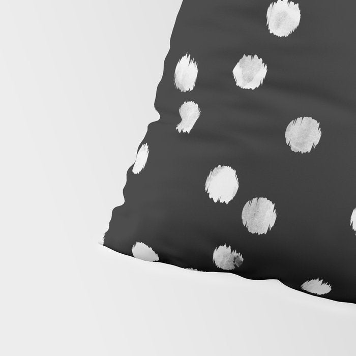 White Dots Pillow Sham Gallery Image 4