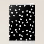 White Dots Stationery Card Gallery Image 2