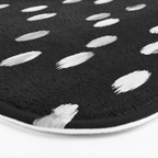 White Dots Bath Mat Gallery Image 3
