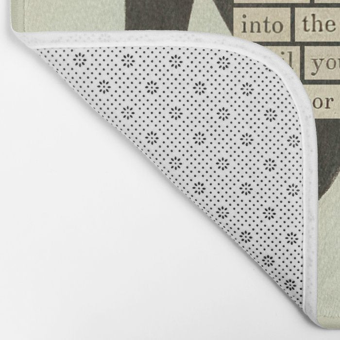 Bird Divinations: Frigate Pelican (about: almanacofbirds.org) Bath Mat Gallery Image 2