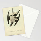 Bird Divinations: Frigate Pelican (about: almanacofbirds.org) Stationery Card Gallery Image 2