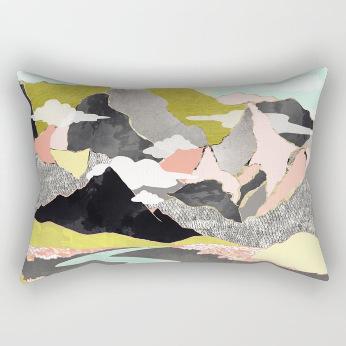 Summer River Rectangular Pillow Gallery Image 1