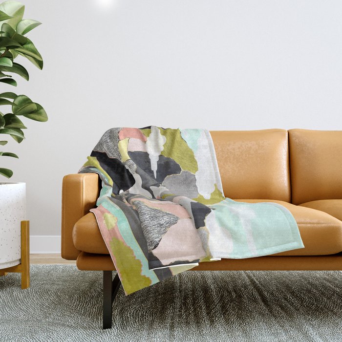 Summer River Throw Blanket Gallery Image 1