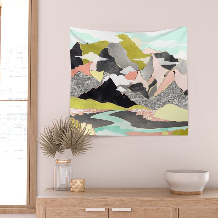 Summer River Wall Tapestry Gallery Image 2