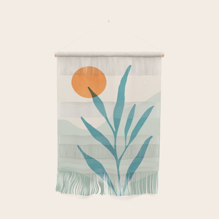 Sage Sunset Scene Wall Hanging Gallery Image 1