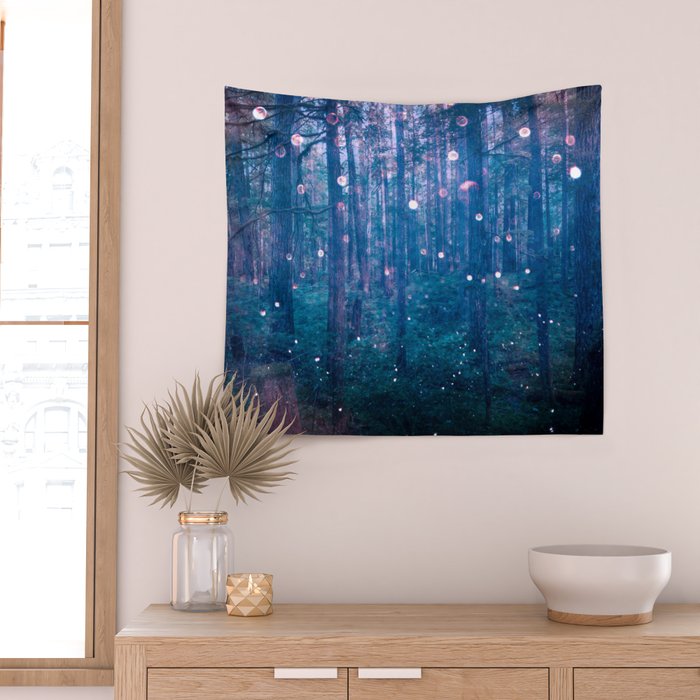 Fairy Lights Wall Tapestry Gallery Image 2