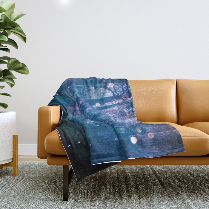 Fairy Lights Throw Blanket Gallery Image 1