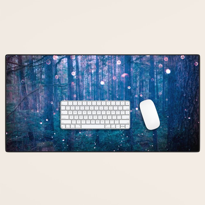 Fairy Lights Desk Mat Gallery Image 1