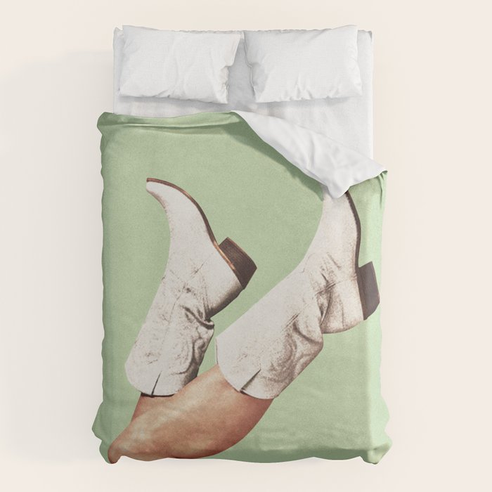 These Boots - Green Duvet Cover Gallery Image 6