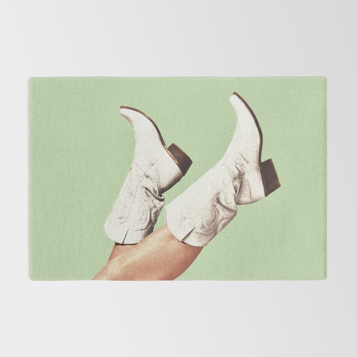These Boots - Green Rug Gallery Image 2