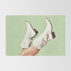 These Boots - Green Rug Gallery Image 2