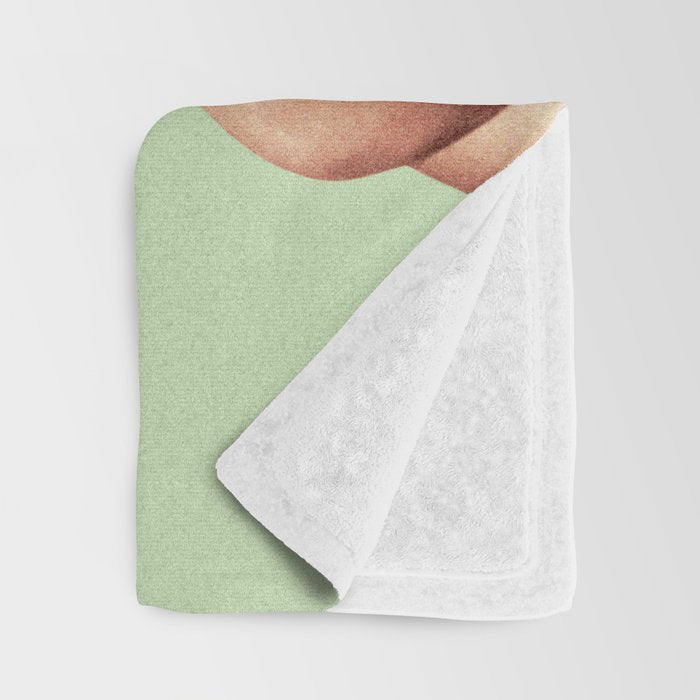 These Boots - Green Throw Blanket Gallery Image 3