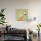 These Boots - Green Wood Wall Art Gallery Image 2
