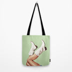 These Boots - Green Tote Bag Gallery Image 2