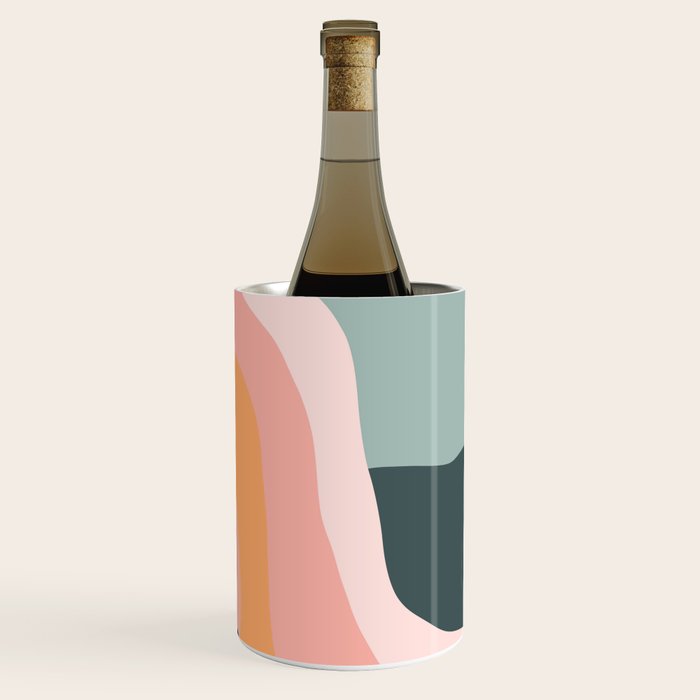 Minimal Landscape #9 - Modern Art Print Wine Chiller Gallery Image 1