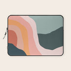 Minimal Landscape #9 - Modern Art Print Laptop Sleeve Gallery Image 1