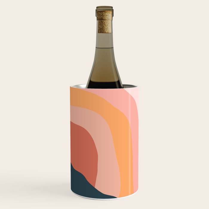 Minimal Landscape #9 - Modern Art Print Wine Chiller Gallery Image 2