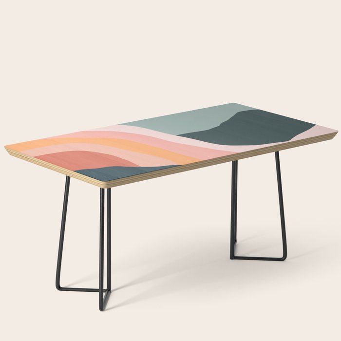 Minimal Landscape #9 - Modern Art Print Coffee Table Gallery Image 1