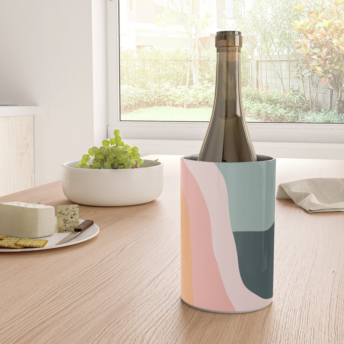 Minimal Landscape #9 - Modern Art Print Wine Chiller Gallery Image 4