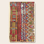 Hotamis Konya Central Anatolian Kilim Print ca. 1800 Cutting Board Gallery Image 1