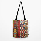 Hotamis Konya Central Anatolian Kilim Print ca. 1800 Tote Bag Gallery Image 2