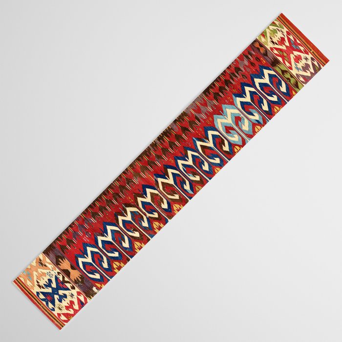 Hotamis Konya Central Anatolian Kilim Print ca. 1800 Table Runner Gallery Image 3