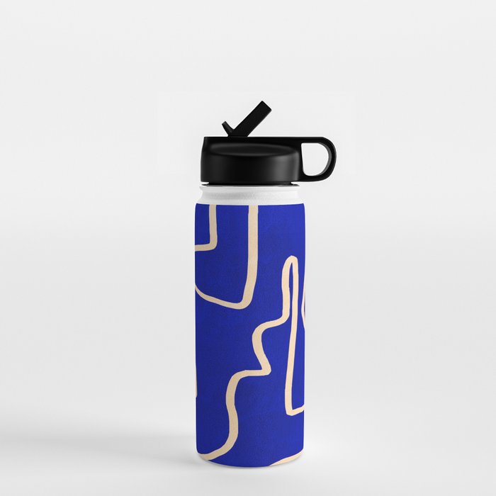 Abstract line art 149 Water Bottle Gallery Image 1
