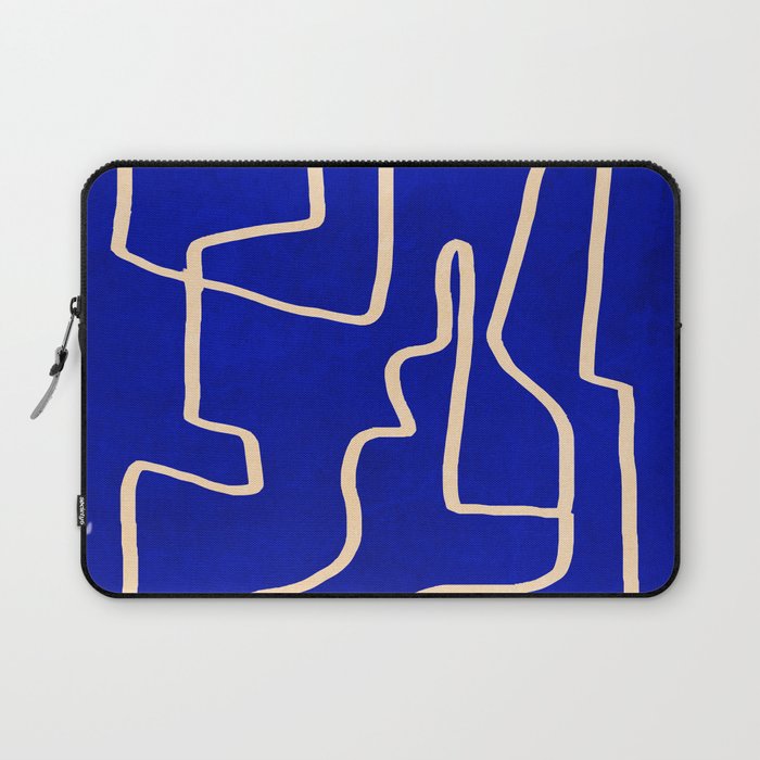 Abstract line art 149 Laptop Sleeve Gallery Image 1