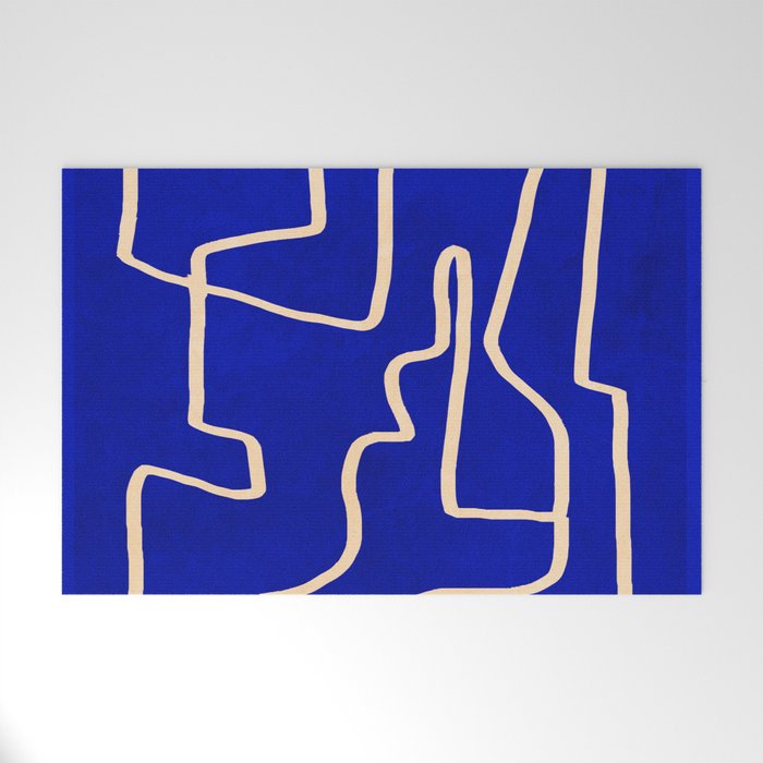 Abstract line art 149 Welcome Mat Gallery Image 1