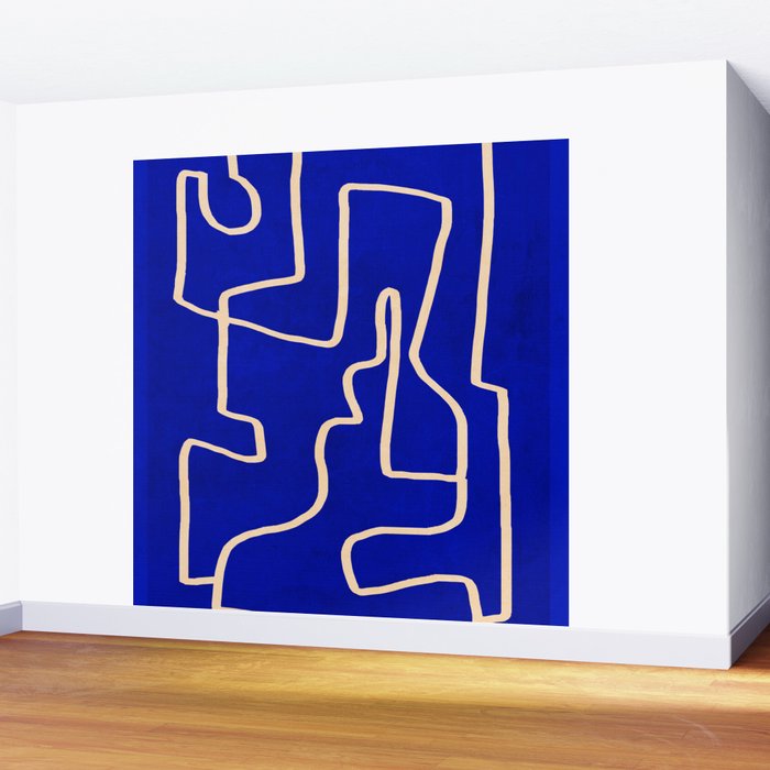 Abstract line art 149 Wall Mural Gallery Image 2
